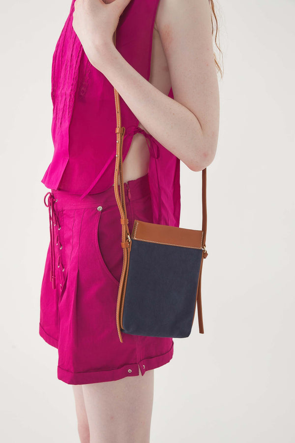 Bolso mini Ben - Azul marino