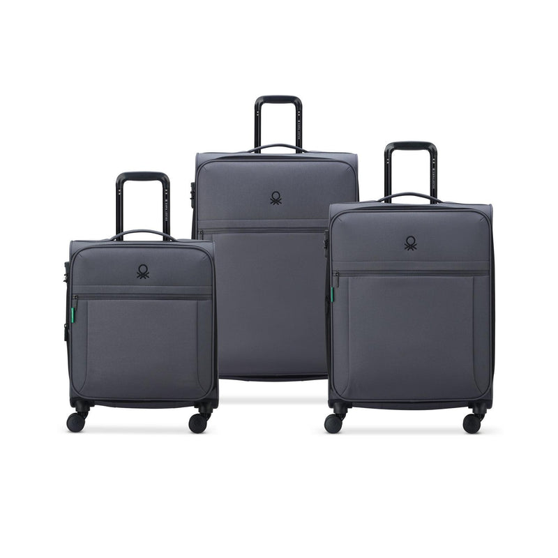 Set of 3 Be Suitcases - Anthracite