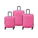Set of 3 Be Suitcases - Pink