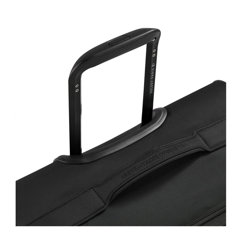 Valise Moyen Séjour Color Block - Noir