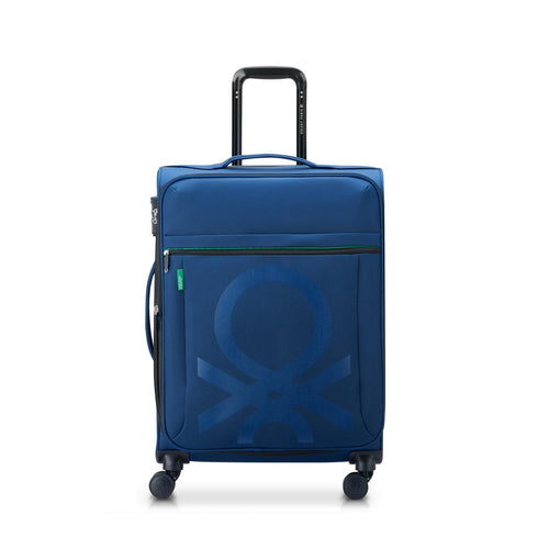 Valise Moyen Séjour Color Block - Bleu Marine