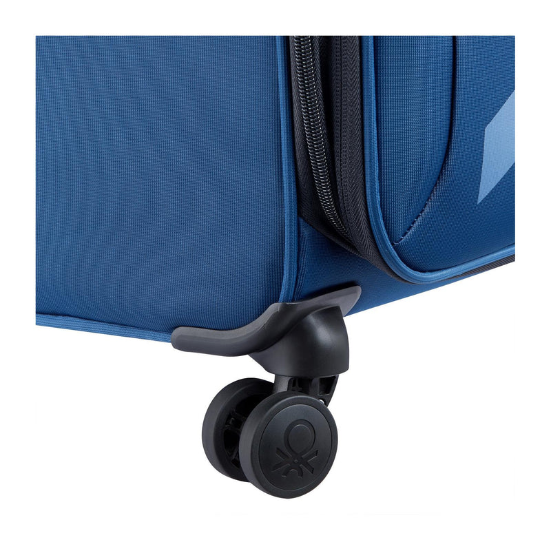 Valise Moyen Séjour Color Block - Bleu Marine