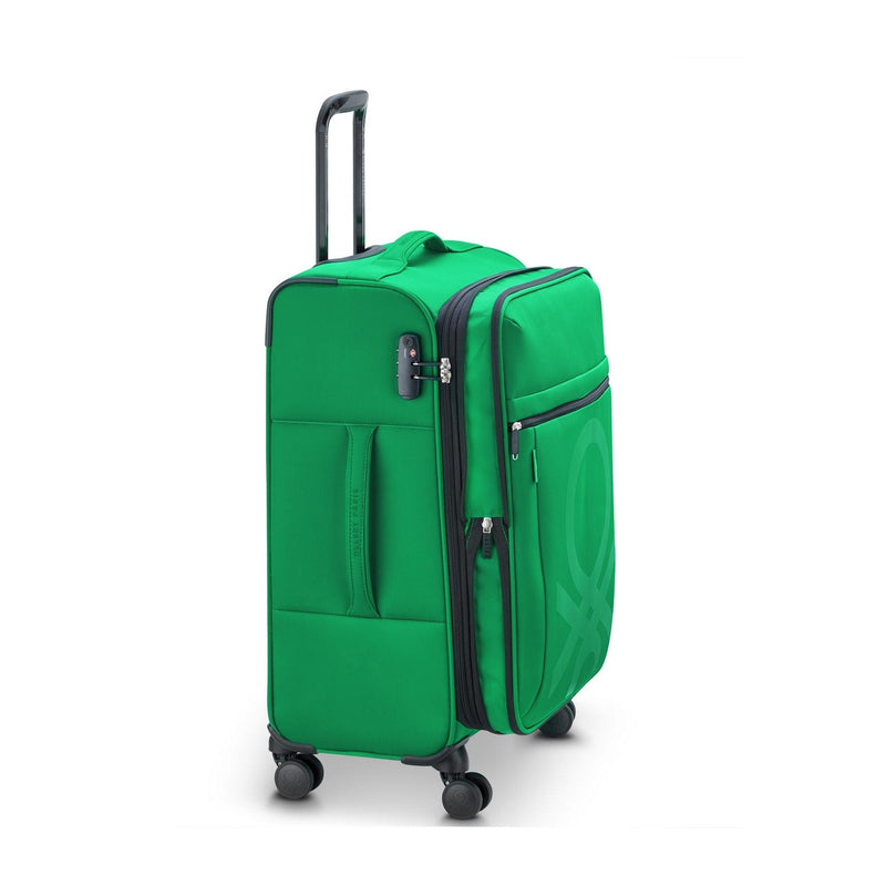 Valise Moyen Séjour Color Block - Vert