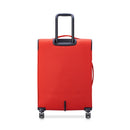 Valise Moyen Séjour Color Block - Rouge