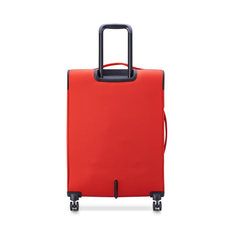 Valise Moyen Séjour Color Block - Rouge