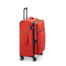 Valise Moyen Séjour Color Block - Rouge