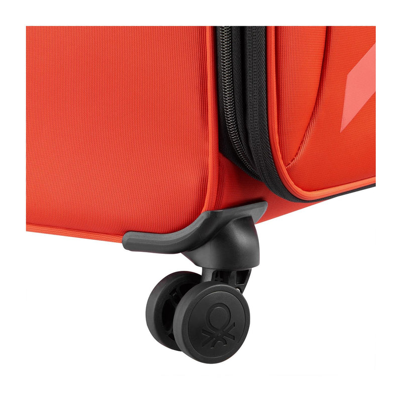 Valise Moyen Séjour Color Block - Rouge