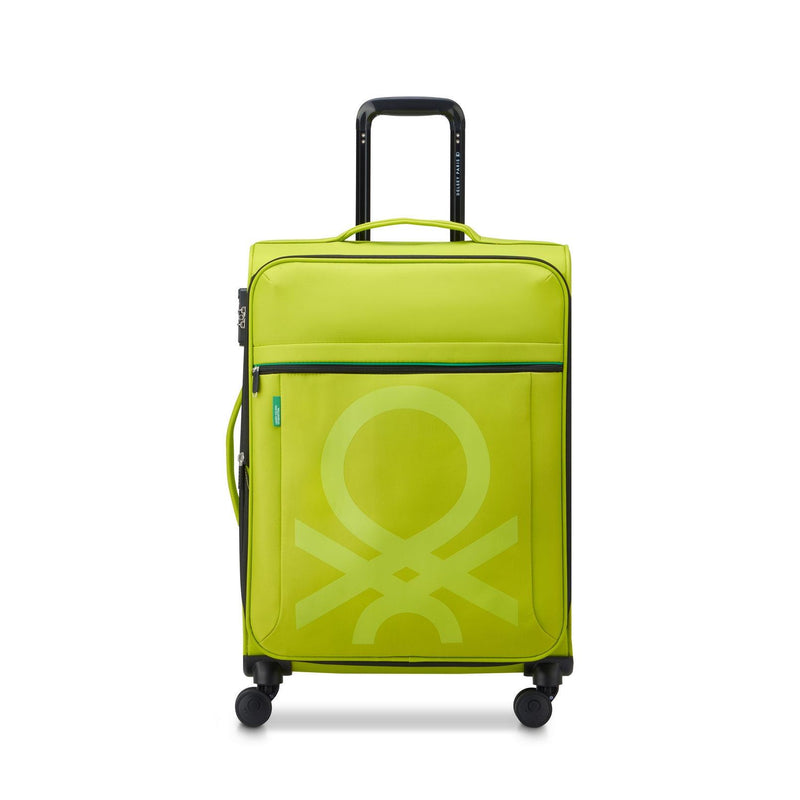 Valise Moyen Séjour Color Block - Citron Vert