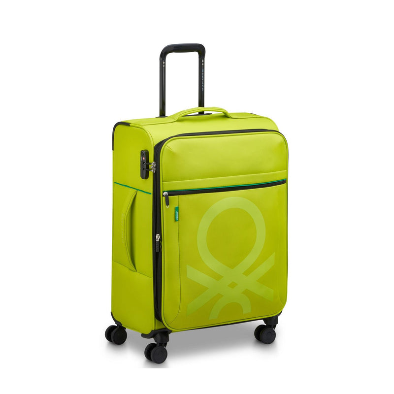 Valise Moyen Séjour Color Block - Citron Vert