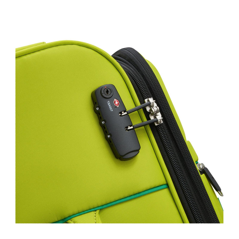 Valise Moyen Séjour Color Block - Citron Vert