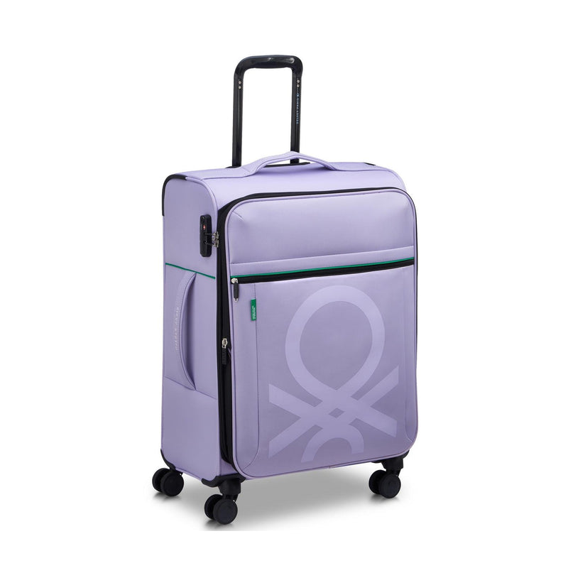 Valise Moyen Séjour Color Block - Lavande