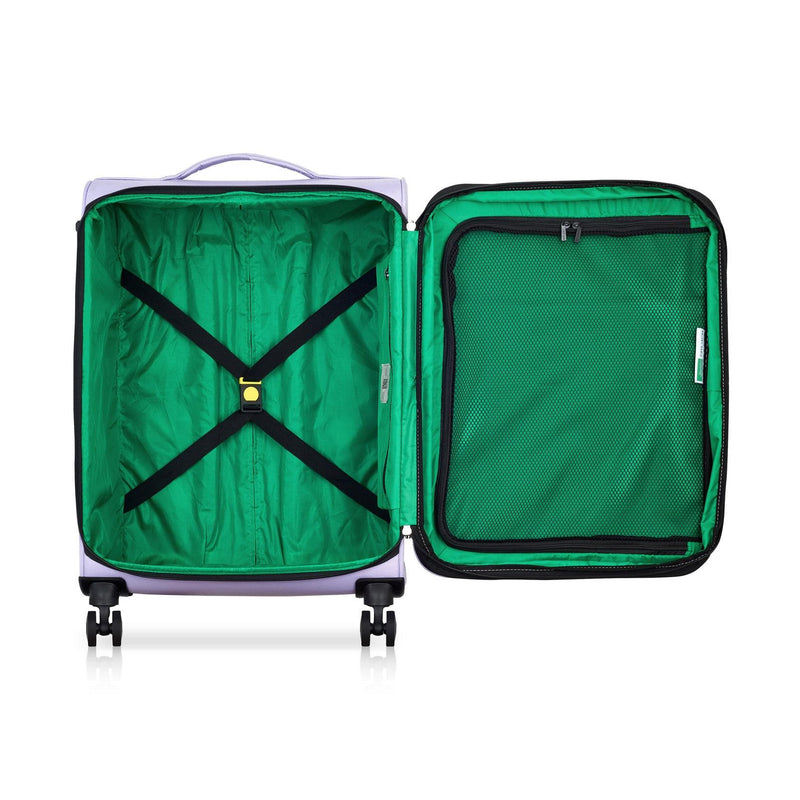 Valise Moyen Séjour Color Block - Lavande