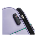 Valise Moyen Séjour Color Block - Lavande