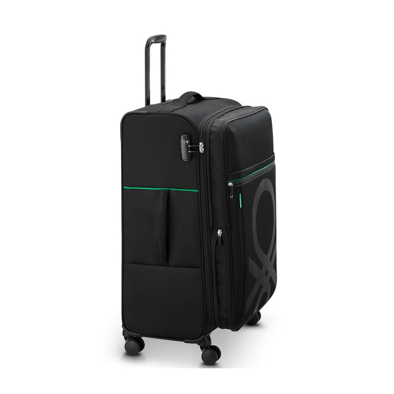 Valise Long Séjour Color Block - Noir