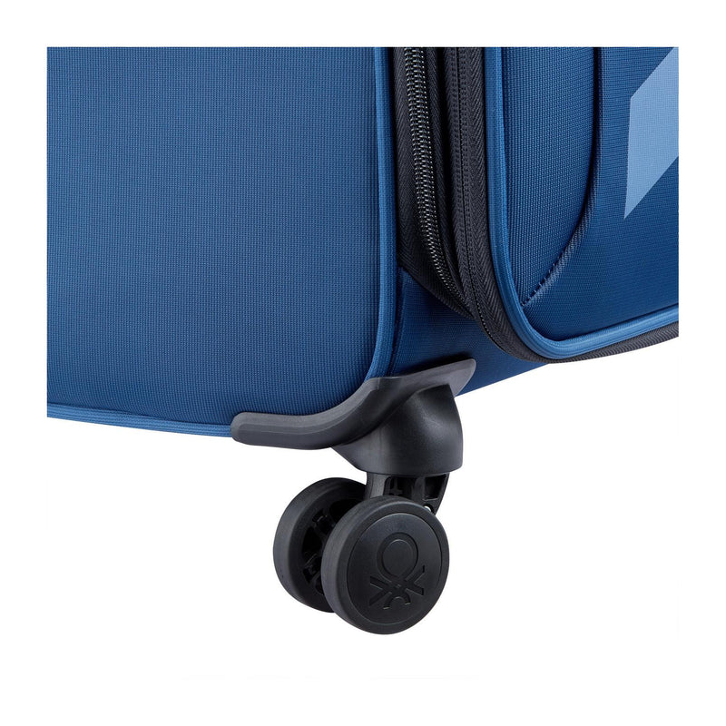 Valise Long Séjour Color Block - Bleu Marine