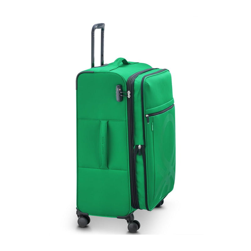 Valise Long Séjour Color Block - Vert
