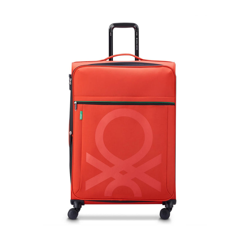 Valise Long Séjour Color Block - Rouge