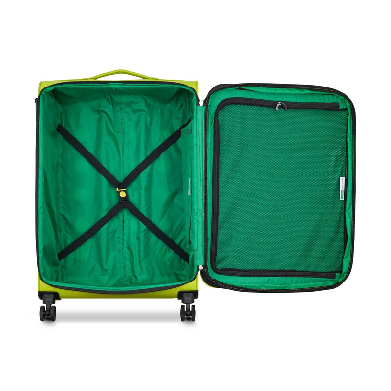 Valise Long Séjour Color Block - Citron Vert