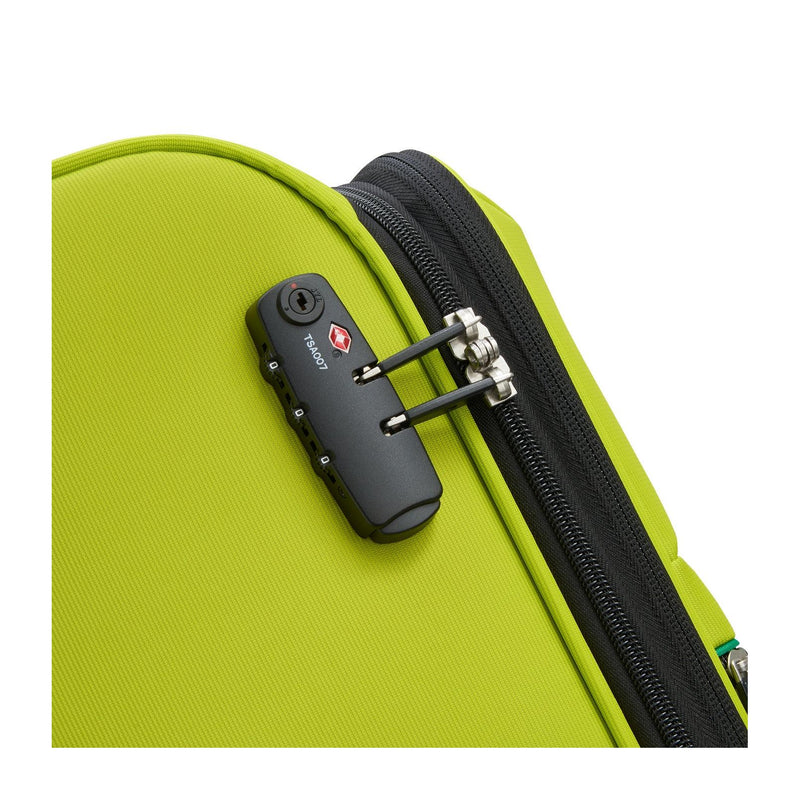 Valise Long Séjour Color Block - Citron Vert