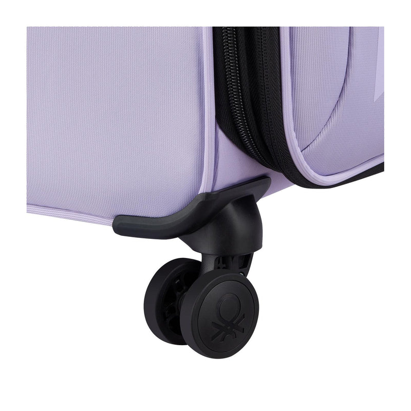 Valise Long Séjour Color Block - Lavande