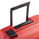 Small Color Block Hardside Trolley Suitcase - Red