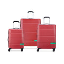 Set of 3 Now Hardside Suitcases - Red