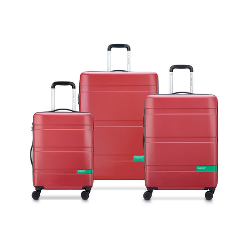 Set De 3 Valises Now Hardside - Rouge