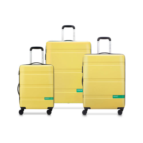 Set De 3 Valises Now Hardside - Jaune Lumineux