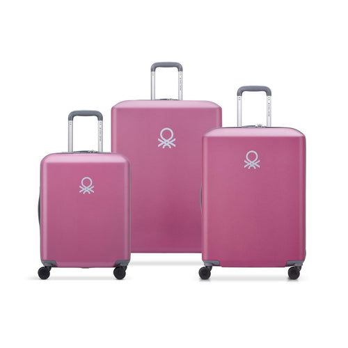 Set De 3 Valises Ucb Hardside - Rose