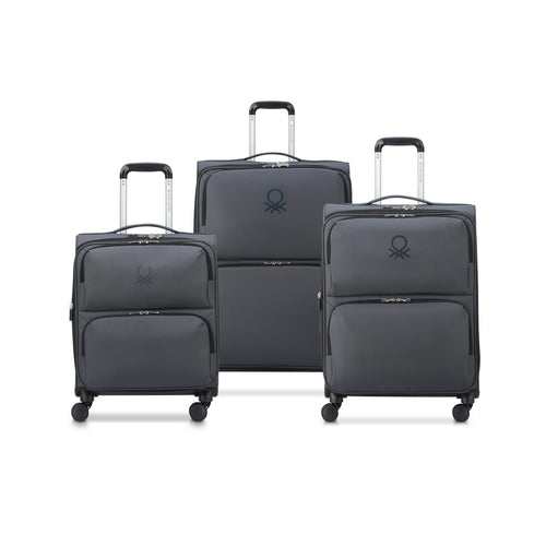 Set De 3 Valises Ucb Softside - Noir