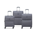Set De 3 Valises Ucb Softside - Acier
