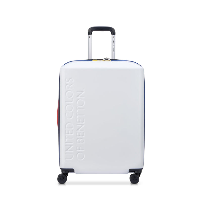 United Medium-Length Suitcase - White