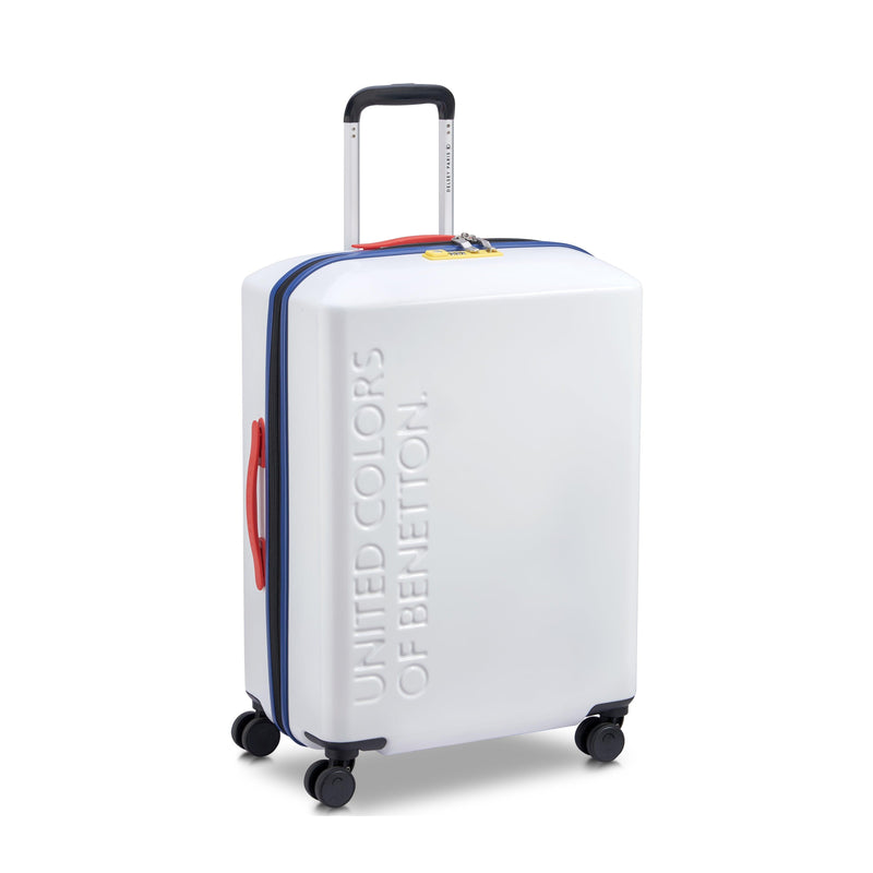 United Medium-Length Suitcase - White