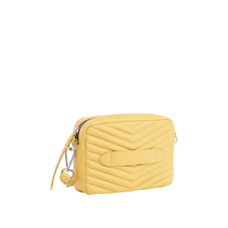 Bento - Yellow Quilted Shoulder Bag Shoulder Bag Marie Martens 