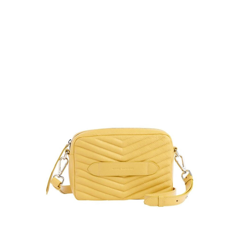 Bento - Yellow Quilted Shoulder Bag Shoulder Bag Marie Martens 