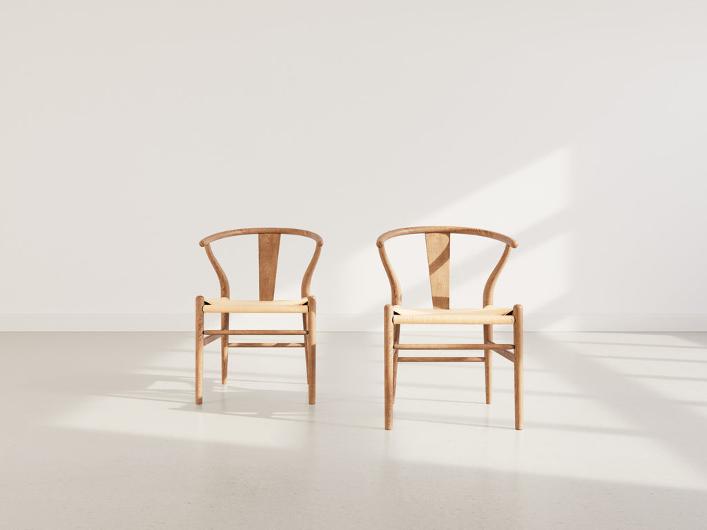 Bergen - Set Of 2 Chairs - Beech Wood - Wood