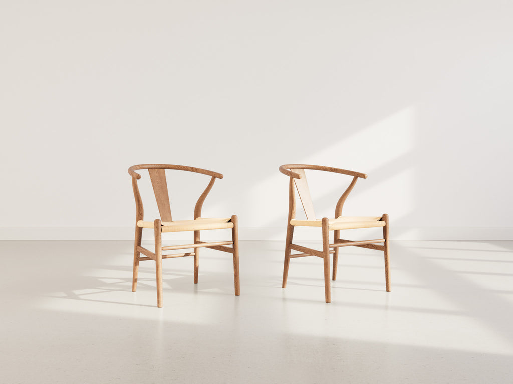 Bergen - Set Of 2 Chairs - Beech Wood - Wood