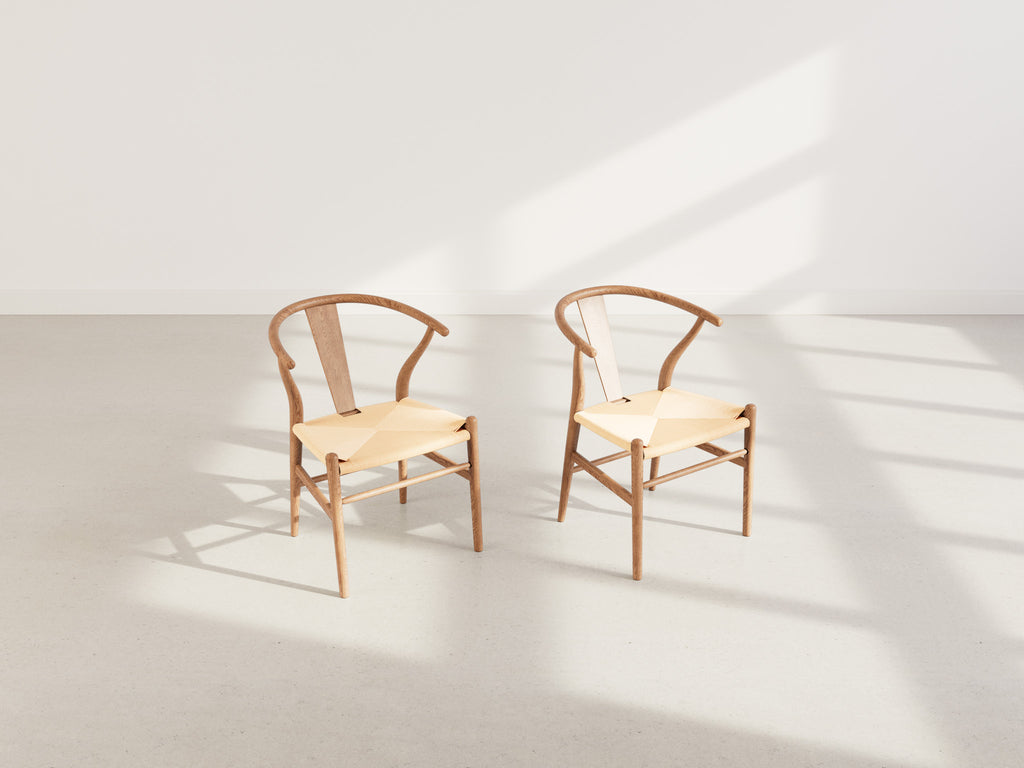 Bergen - Set Of 2 Chairs - Beech Wood - Wood