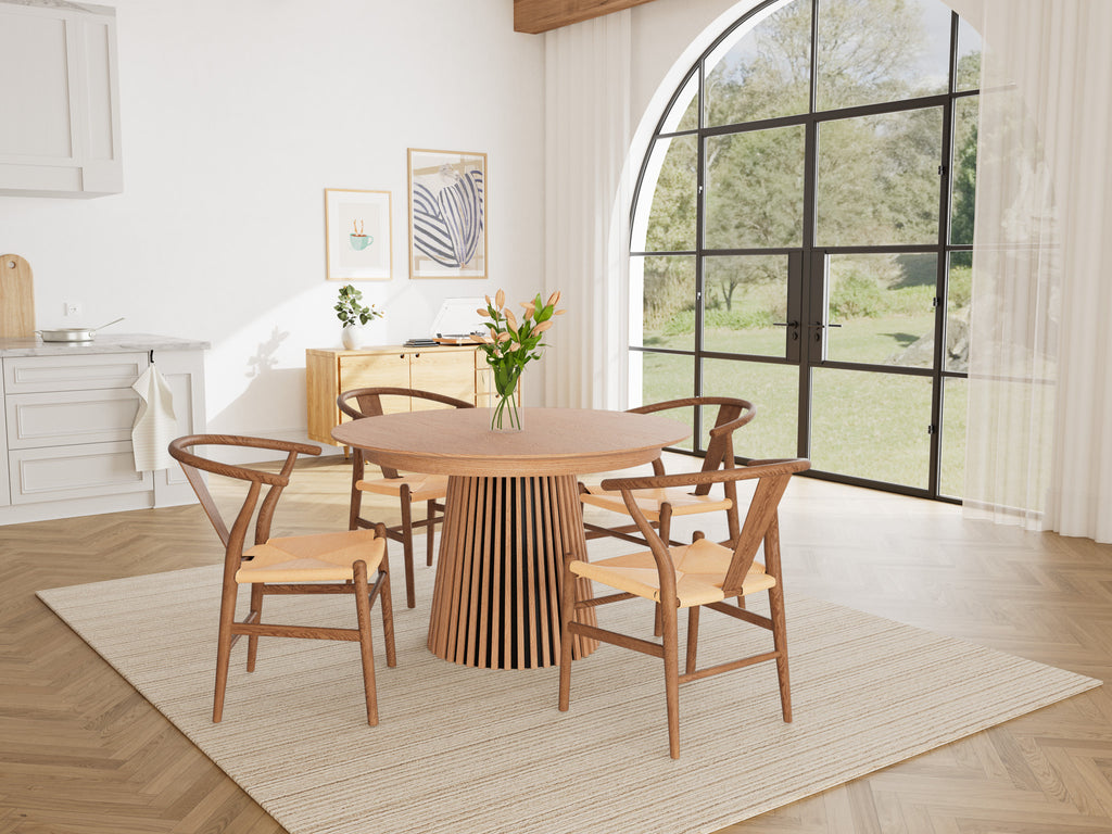 Bergen - Set Of 2 Chairs - Beech Wood - Wood
