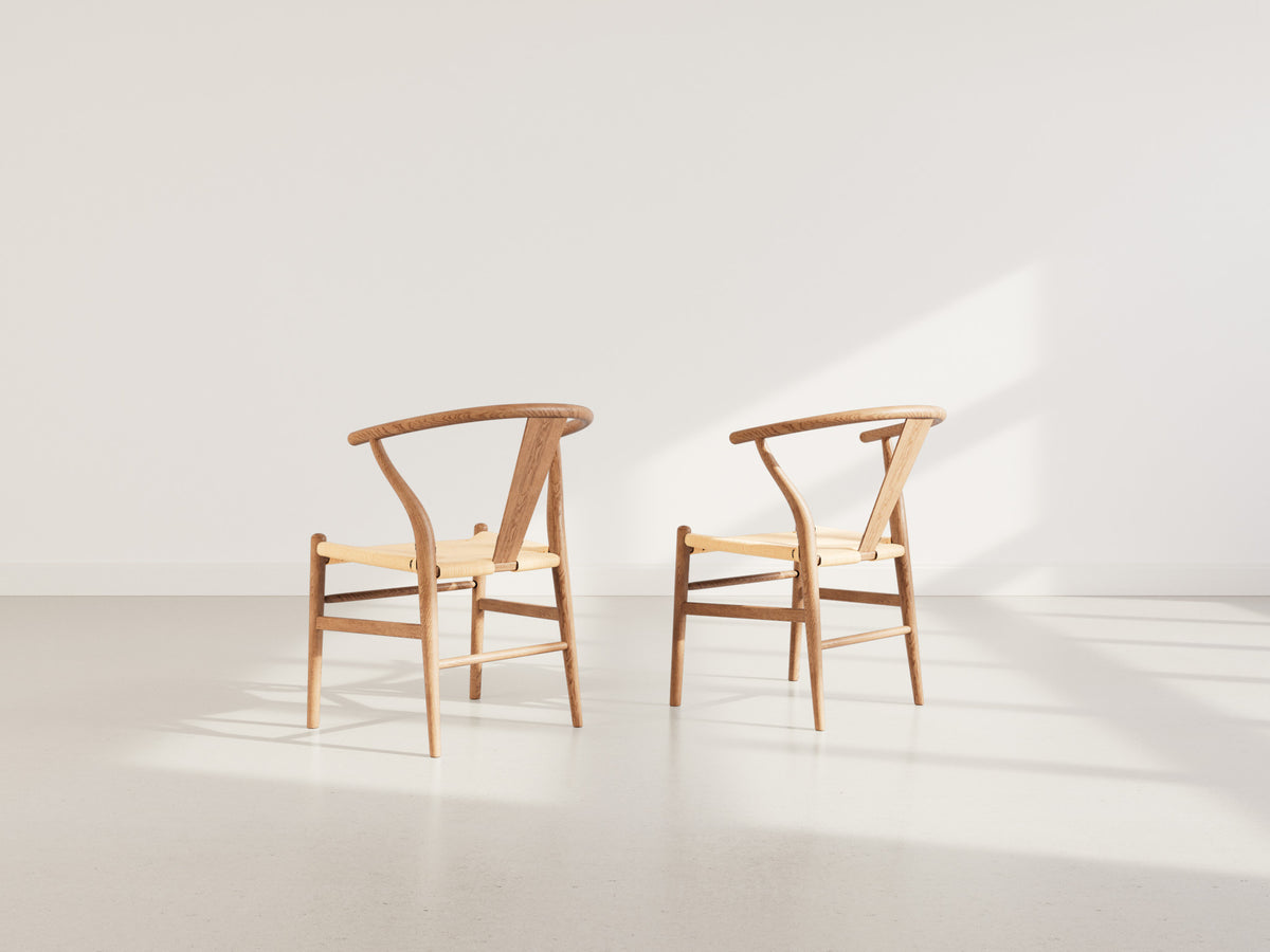 Bergen - Set Of 2 Chairs - Beech Wood - Wood