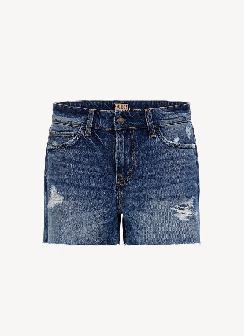 Guess - Short En Jean Destroy - Boo Destroy - Femme