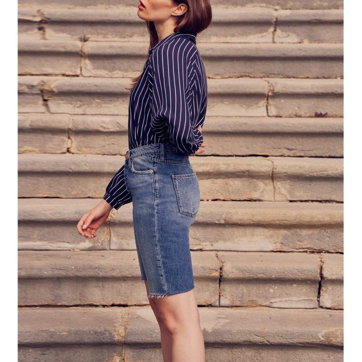 Bermudas Sue - Dnm V-338 - Mujer