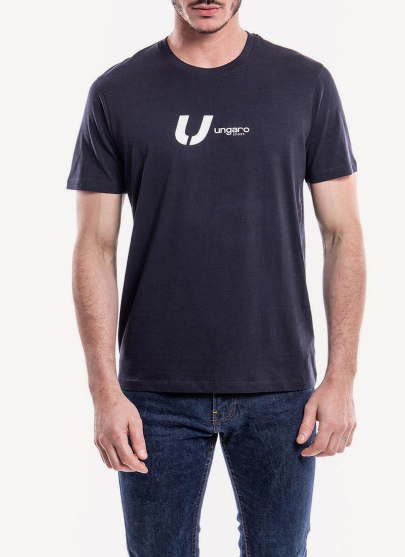 Ungaro Sport - Tee-Shirt Bernard - Navy - Homme