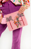 Pochette Bertille - Rose