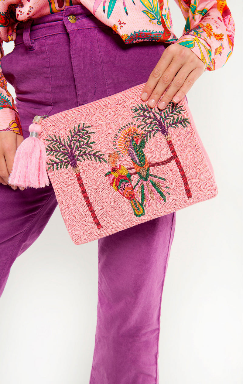 Pochette Bertille - Rose