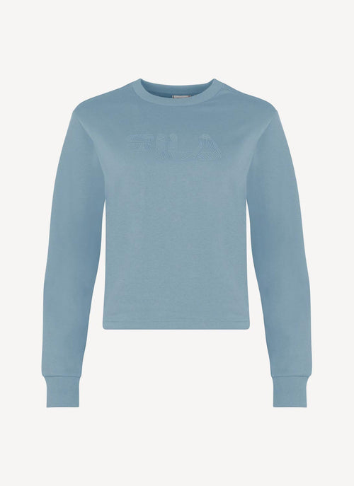 Fila - Sweatshirt Cropped Bevaix - Adriatic Blue - Femme