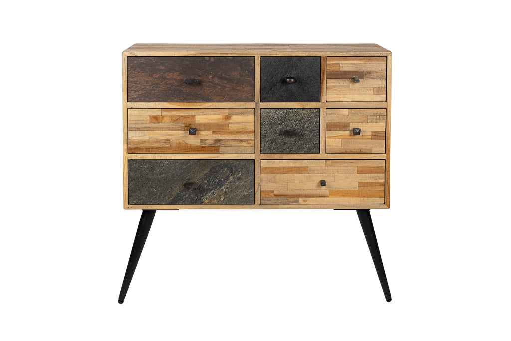 San - Wardrobe - Teak - Brown