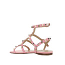 Sandales - Valentino Garavani Rockstud Leather - Pink