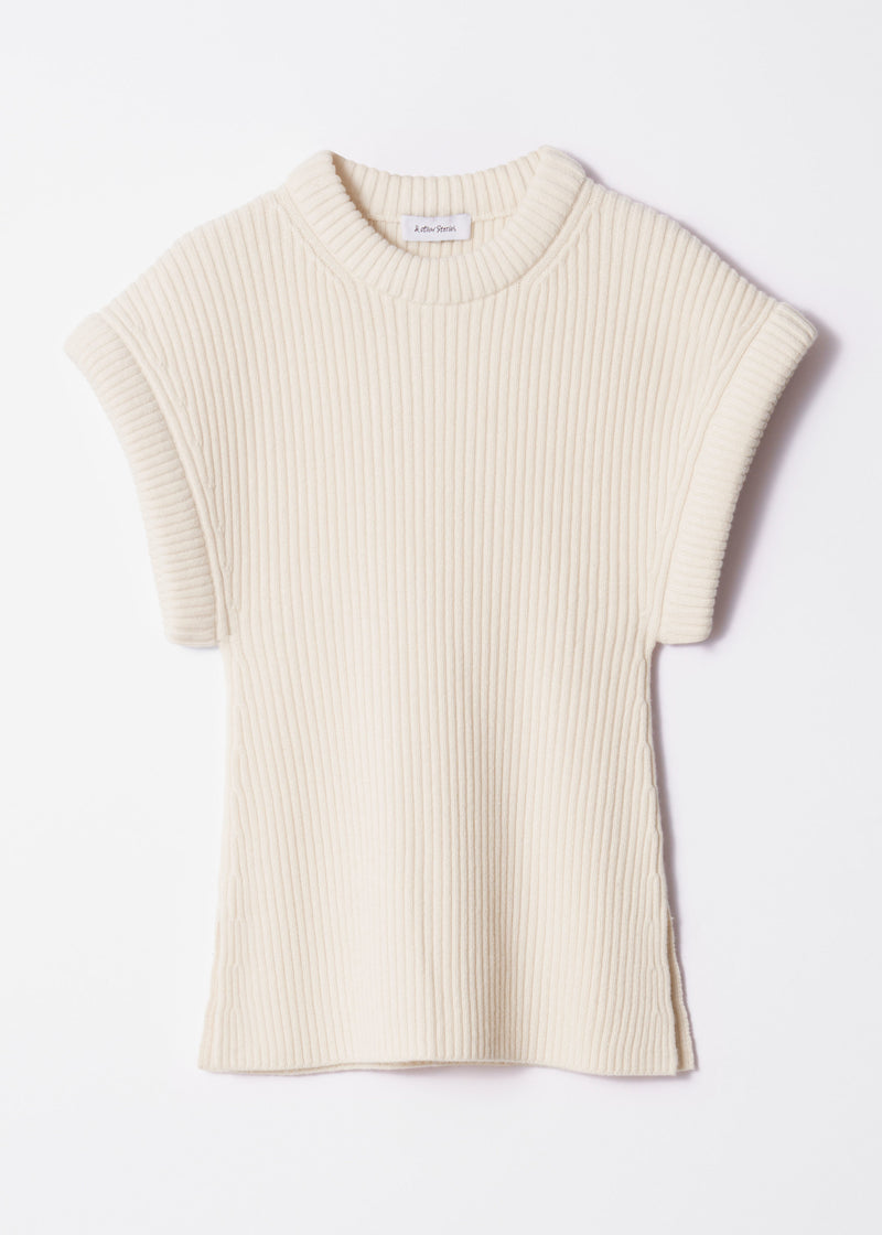Gilet St Theo Top - White - Women