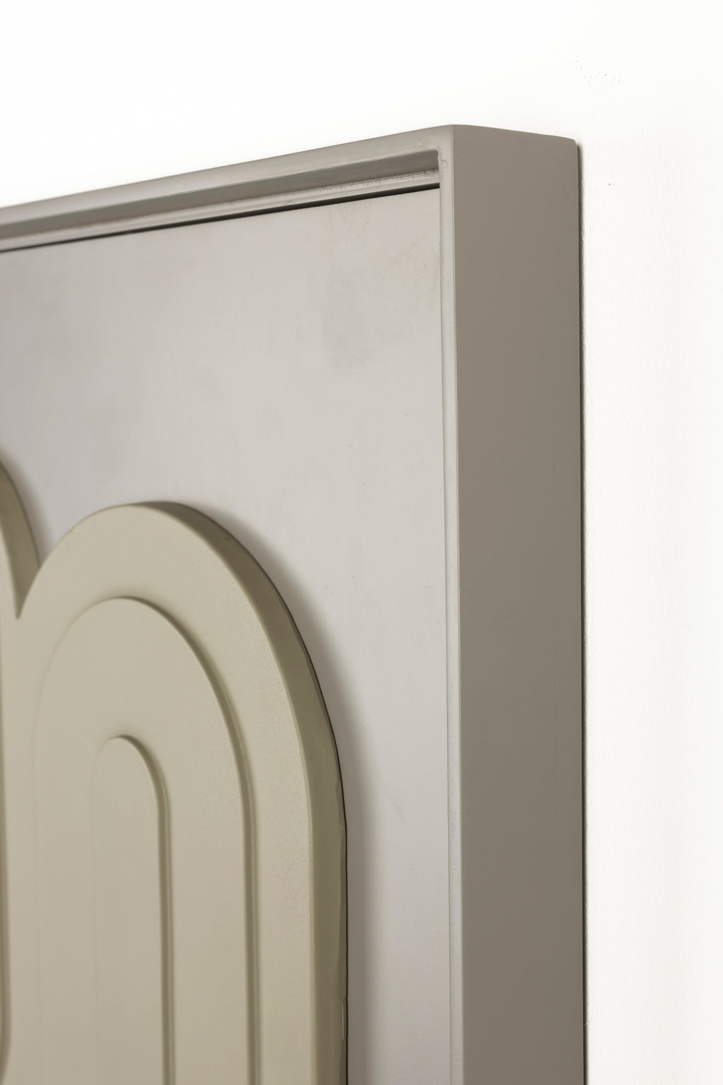 August Art - Wall Decoration - Plaster - Rice Brown/Beige